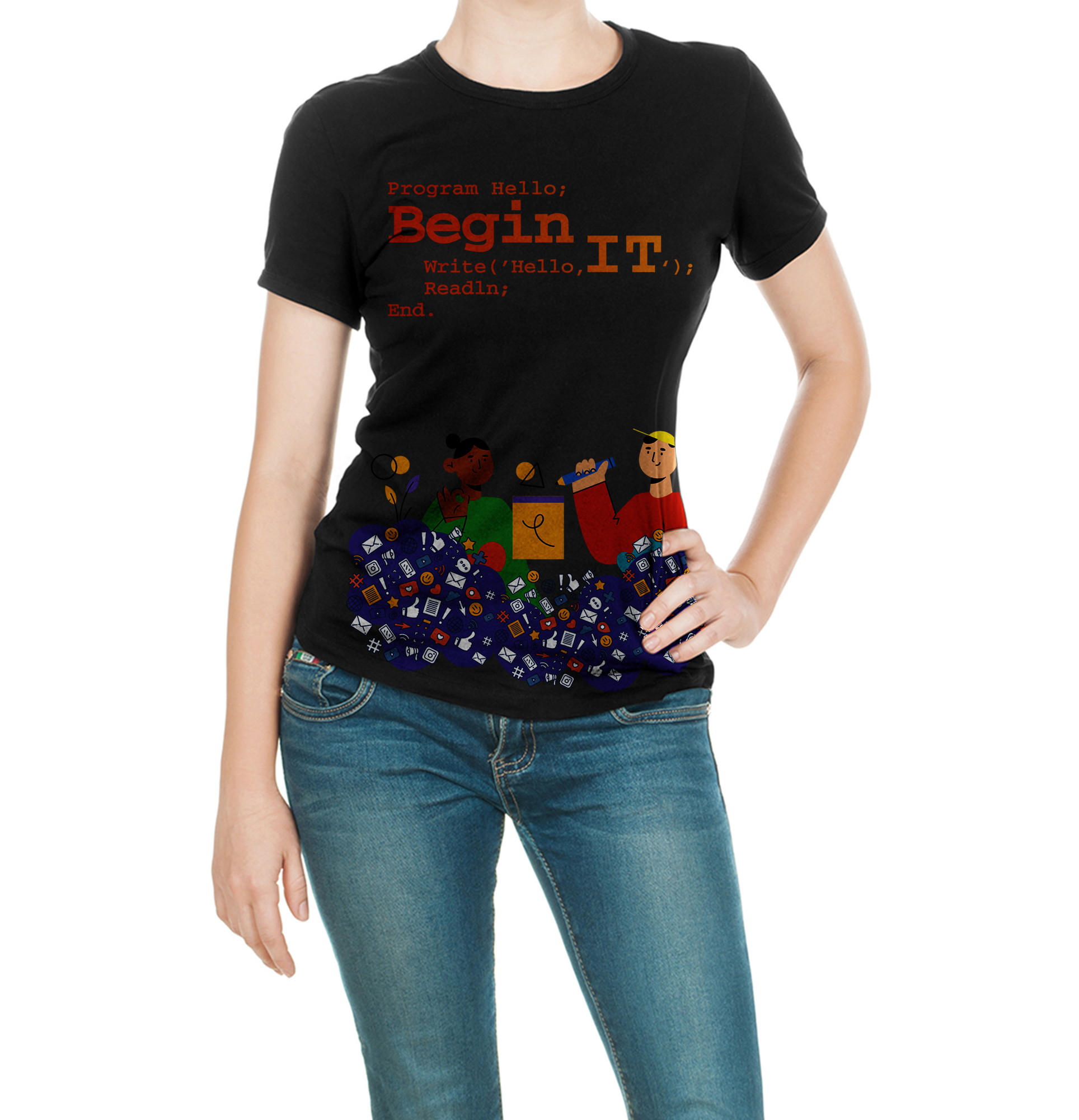 Мерч для BeginIT