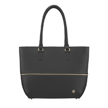 Сумка женская WENGER Eva с отделением для ноутбука 14", черная, полиэстер, 41 x 30 x 11 см